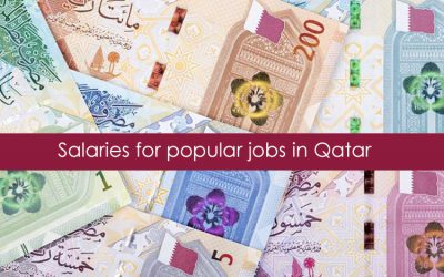 Salaries for popular jobs in Qatar
