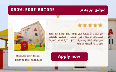ريفيو عن روضة نولج بريدج في قطر – KNOWLEDGE BRIDGE